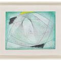 Barbara Hepworth — Наклонная форма (зеленая с желтым), изображение 2