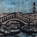 Bernard Buffet — Венеция, мост Риальто, изображение 1