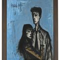 Bernard Buffet — Влюбленные, изображение 4
