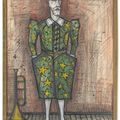 Bernard Buffet — Клоун а-ля тромпетт, изображение 2