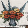 Bernard Buffet — Букет из цветов, изображение 1