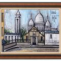 Bernard Buffet — Сен-Пьер-де-Монмартр и Сакре-Кер, изображение 2