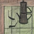 Bernard Buffet — Смерть природы в кафе, изображение 1