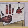 Bernard Buffet — Кран и бутели, изображение 4