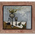 Bernard Buffet — Цветы, танцующие под лампой петро, изображение 2