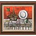 Bernard Buffet — Румяна Nature morte fond rouge, изображение 2