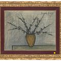 Bernard Buffet — Букет из черноплодной рябины, изображение 2