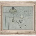 Bernard Buffet — Смерть природы в виде лампы, петушка, кокетки, фуршета и кюльера, изображение 2