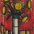Bernard Buffet — Турнезоль с дыней, изображение 1
