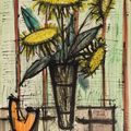 Bernard Buffet — Турнезоль с дыней, изображение 1