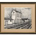 Bernard Buffet — Железнодорожный вокзал Нейль, изображение 4