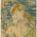 Berthe Morisot — Блондинка в стиле Ля Филлетт, изображение 1