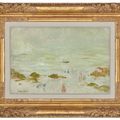 Berthe Morisot — Пляж графини в брюмах, изображение 2