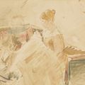 Berthe Morisot — Ла Бродери, изображение 1