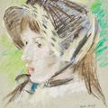 Berthe Morisot — Жанна Понтийон а-ля мойва, изображение 1
