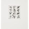 Brice Marden — Гравюры для Рексрота : четыре оттиска, изображение 2