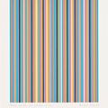 Bridget Riley — Бирюзовый, красный, синий, желтый с черным и белым, изображение 1