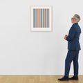 Bridget Riley — Бирюзовый, красный, синий, желтый с черным и белым, изображение 4
