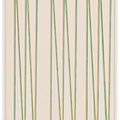 Bridget Riley — Оранжевый, фиолетовый и зеленый, вытянутый треугольник., изображение 2