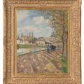 Camille Pissarro — Озеро Эклюз, Сент-Уан-л'Омон, изображение 2