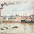 Camille Pissarro — Улица на Орлеанском вокзале, Сен-Север, Руан, изображение 2