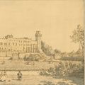 Canaletto — Вид на южный фасад Уорикского замка, изображение 2