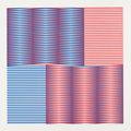 Carlos Cruz-Diez — Три пластины от: Induction Chromatique, изображение 2