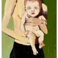 Chantal Joffe — Без названия (Мать и дитя), изображение 1