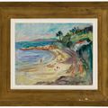 Charles Camoin — Пляж Гранье в Сен-Тропе, изображение 4