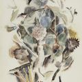 Charles Demuth — Циннии: Двусторонняя работа, изображение 2