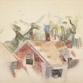 Charles Demuth — Крыши домов, изображение 1