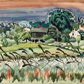 Charles Ephraim Burchfield — Июльский вечер, изображение 1