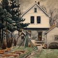Charles Ephraim Burchfield — Задний двор, изображение 1