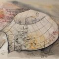 Chen Zhen — Рисунок для молитвенного колеса; Эскизы для молитвенного колеса; Рисунок для молитвенного колеса; и Эскизы для молитвенного колеса, изображение 2