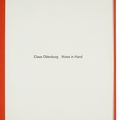 Claes Oldenburg — Заметки в руках, изображение 10