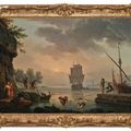Claude Joseph Vernet — Морской порт в период затишья : Бруйяр, изображение 3