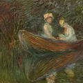Claude Monet — Две женщины на барке, изображение 1