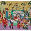 Clovis Trouille — День празднования дня Кловиса Труйля в 1910 году в Сен-Сирене, в 14-м зале яслей Раймона Русселя, изображение 2