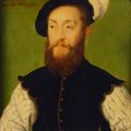 Corneille — Портрет Шарля де Коссе (1506-1563), графа де Бриссак, длиной до груди, в камзоле со свисающими рукавами, изображение 1