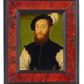 Corneille — Портрет Шарля де Коссе (1506-1563), графа де Бриссак, длиной до груди, в камзоле со свисающими рукавами, изображение 2