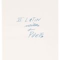 Cy Twombly — Шесть латиноамериканских писателей и поэтов : две гравюры, изображение 2