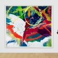 Damien Hirst — Красивый страшный клоун на картине "Городок Рокабилли", изображение 3