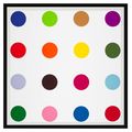 Damien Hirst — Кокарбоксилаза, из 40 вырезанных на дереве пятен, изображение 2