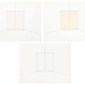 Dan Flavin — При флуоресцентном освещении высотой 8 футов для европейских пар: три тарелки, изображение 1
