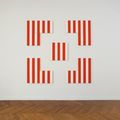 Daniel Buren — Карре-энкадре - оранж виф в трудной ситуации, изображение 2