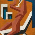 David Bomberg — Исследование фигуры (скаковая лошадь), изображение 1
