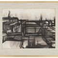 David Bomberg — Крыши домов, Иерусалим, изображение 2