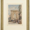 David Cox — Порт Сен-Дени, Париж, изображение 2
