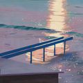 David Hockney — Раннее утро, Сент-Максим, изображение 6