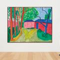 David Hockney — Сад гостевого дома, изображение 3